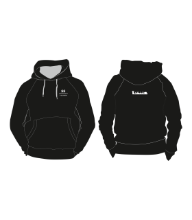 Sudadera con capucha negra