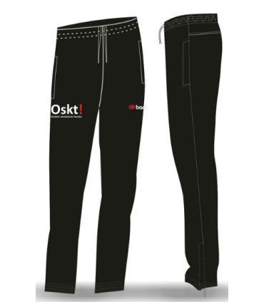 Pantalón de chándal ancho negro