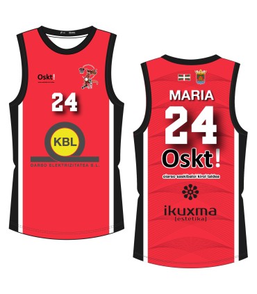 Camiseta transfer de juego reversible personalizada