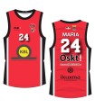 Camiseta transfer de juego reversible personalizada