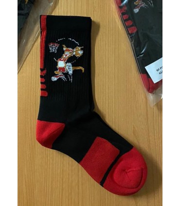 Par de medias con logo en lateral