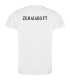 Camiseta de calentamiento blanca