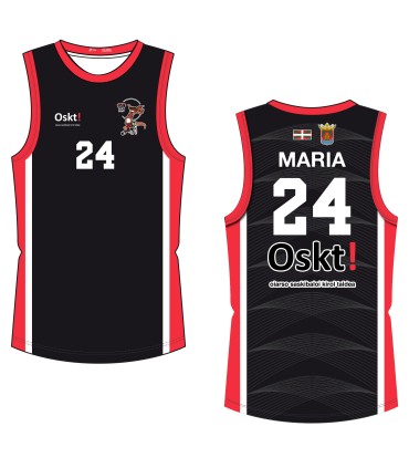 Camiseta transfer de juego reversible personalizada