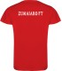Camiseta de entreno roja