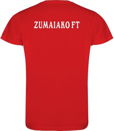 Camiseta de entreno roja