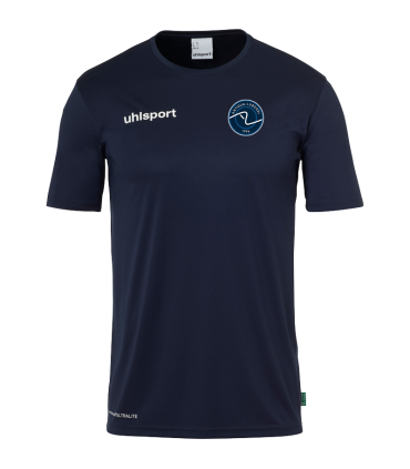 Entrenamenduko kamiseta urdin iluna